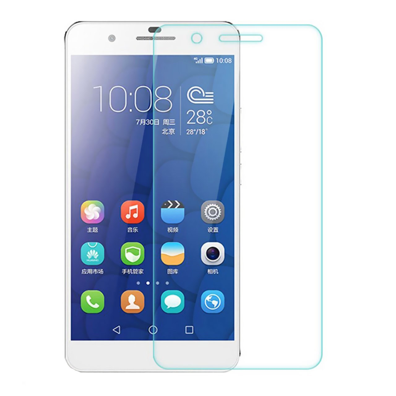محافظ صفحه نمایش شیشه ای مدل Tempered مناسب برای گوشی موبایل هوآوی Honor 6