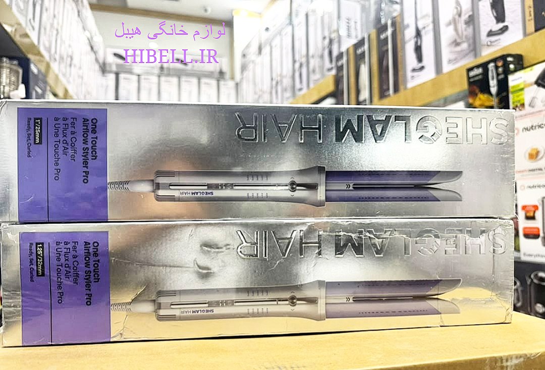 فر کننده و حالت دهنده مو شیگلم SHEGLAM مدل Airflow Styler Pro-25mm چرخشی با باد سرد با تضمین صد درصد اصل کالا — تصویر ۴