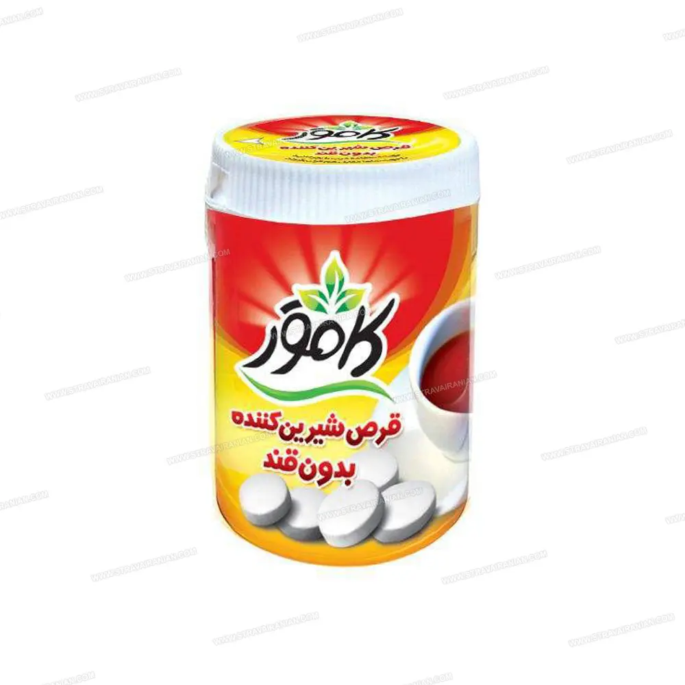 قرص شیرین کننده کم کالری استویا 250 عددی کامور با بهترین قیمت + خرید آنلاین