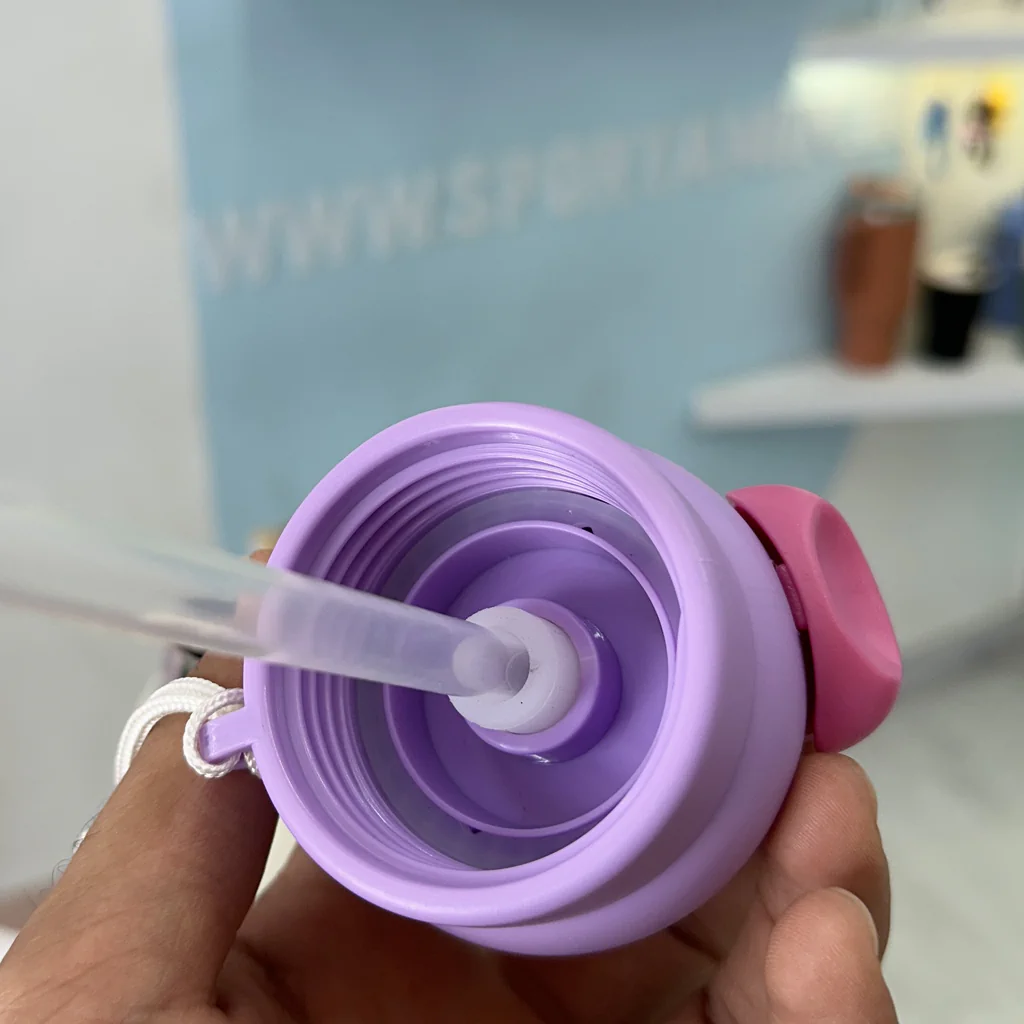 قمقمه کودک استیل 600 میل طرح حیوانات — تصویر ۷