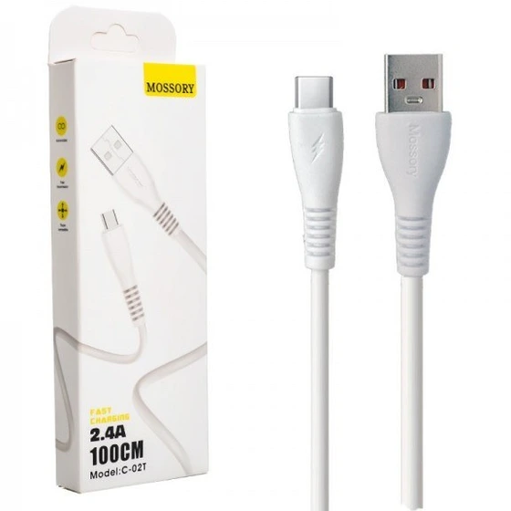 کابل Micro USB فست شارژ Mossory 2.4A — تصویر ۳