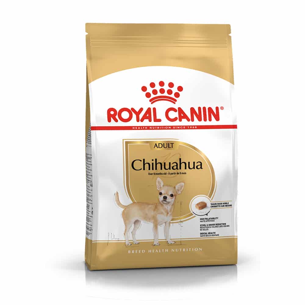غذای خشک سگ بالغ رویال کنین مدل Chihuahua Adult نژاد شیواوا | 1.5 کیلوگرم