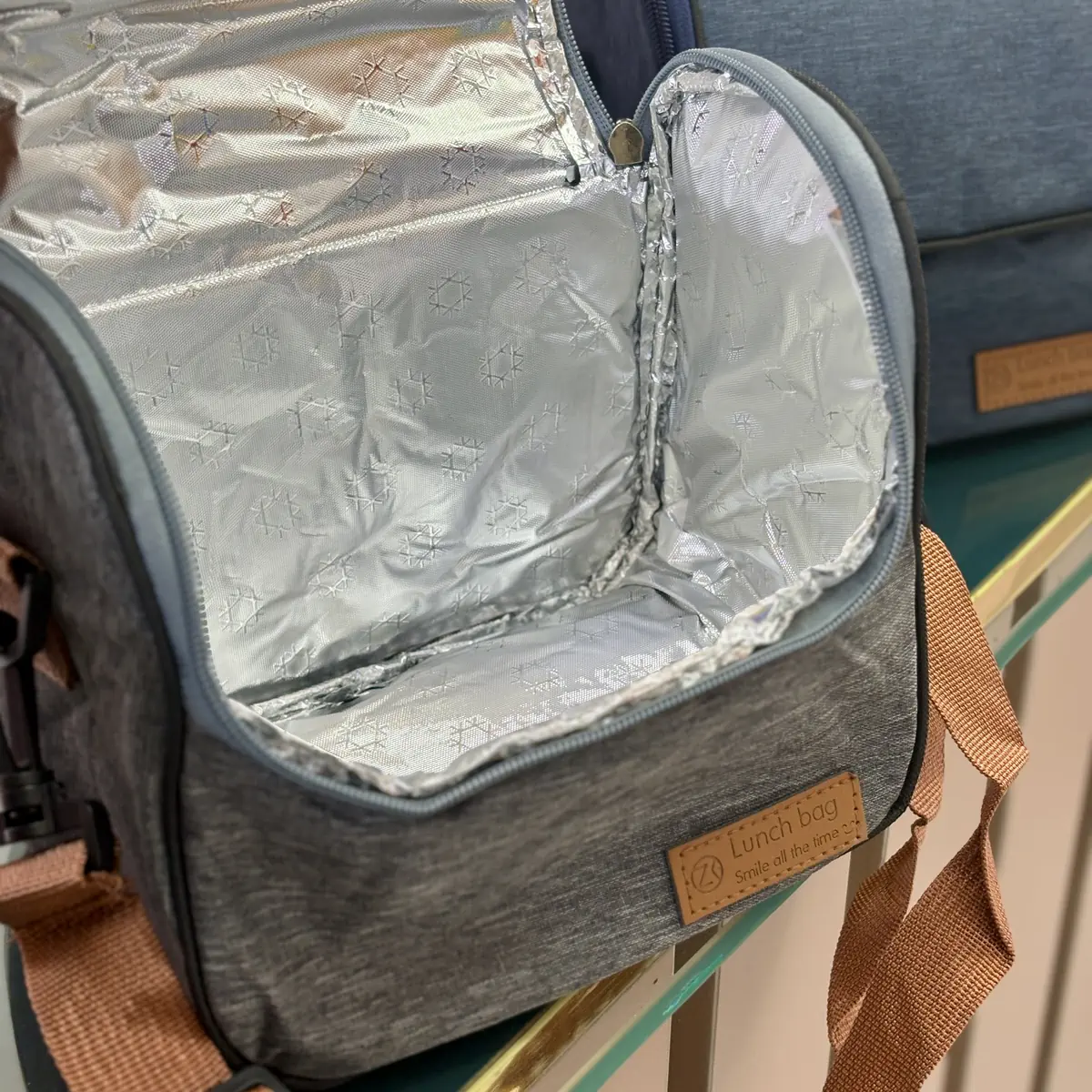 کیف غذا lunch bag زیپ جلو — تصویر ۲