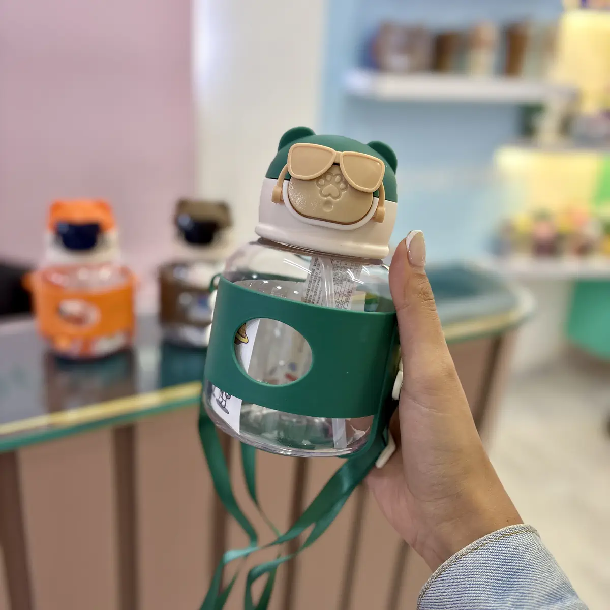 قمقمه کودک خرسی عینک دار — تصویر ۸