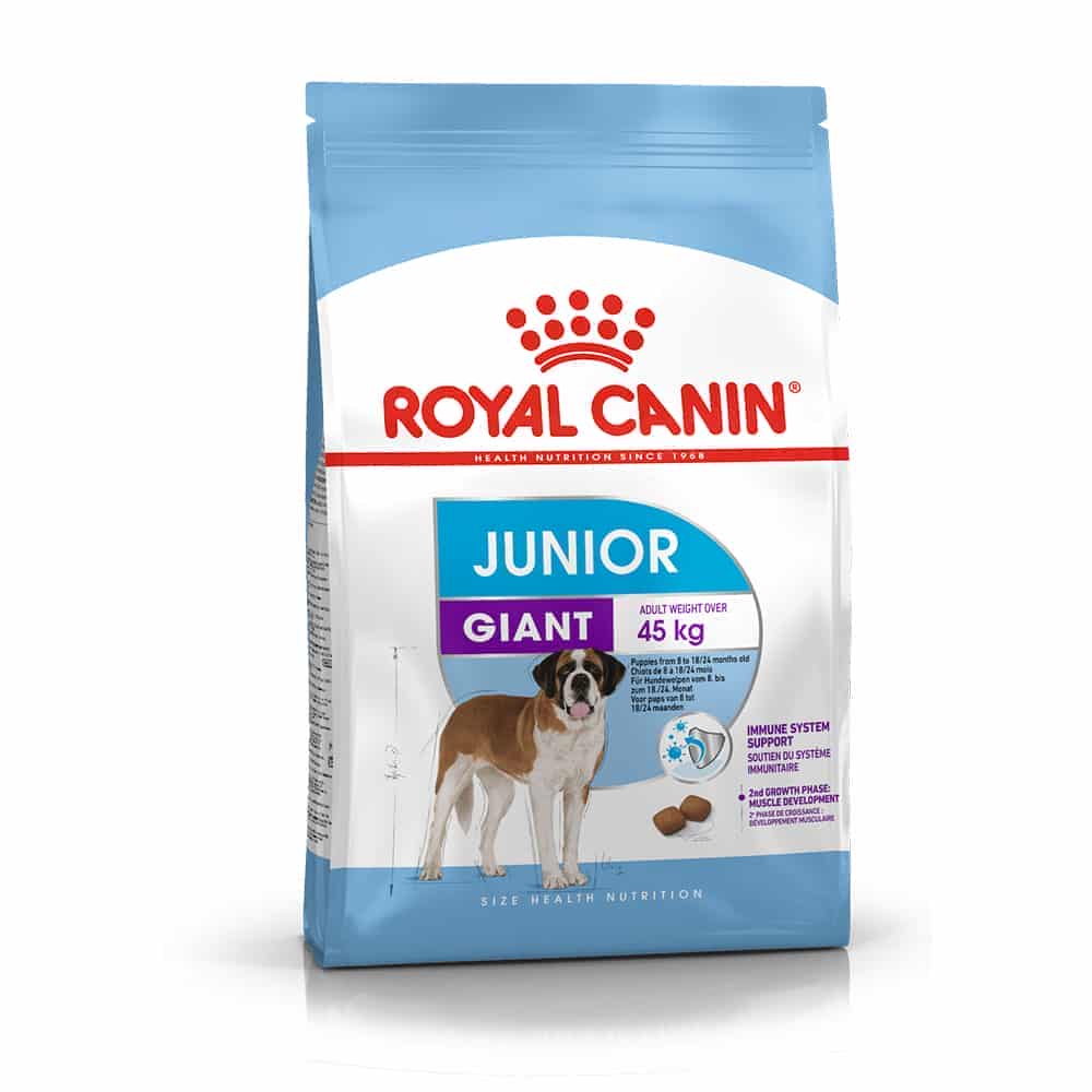 غذای خشک توله سگ رویال کنین مدل Giant Junior نژاد خیلی بزرگ | 15 کیلوگرم
