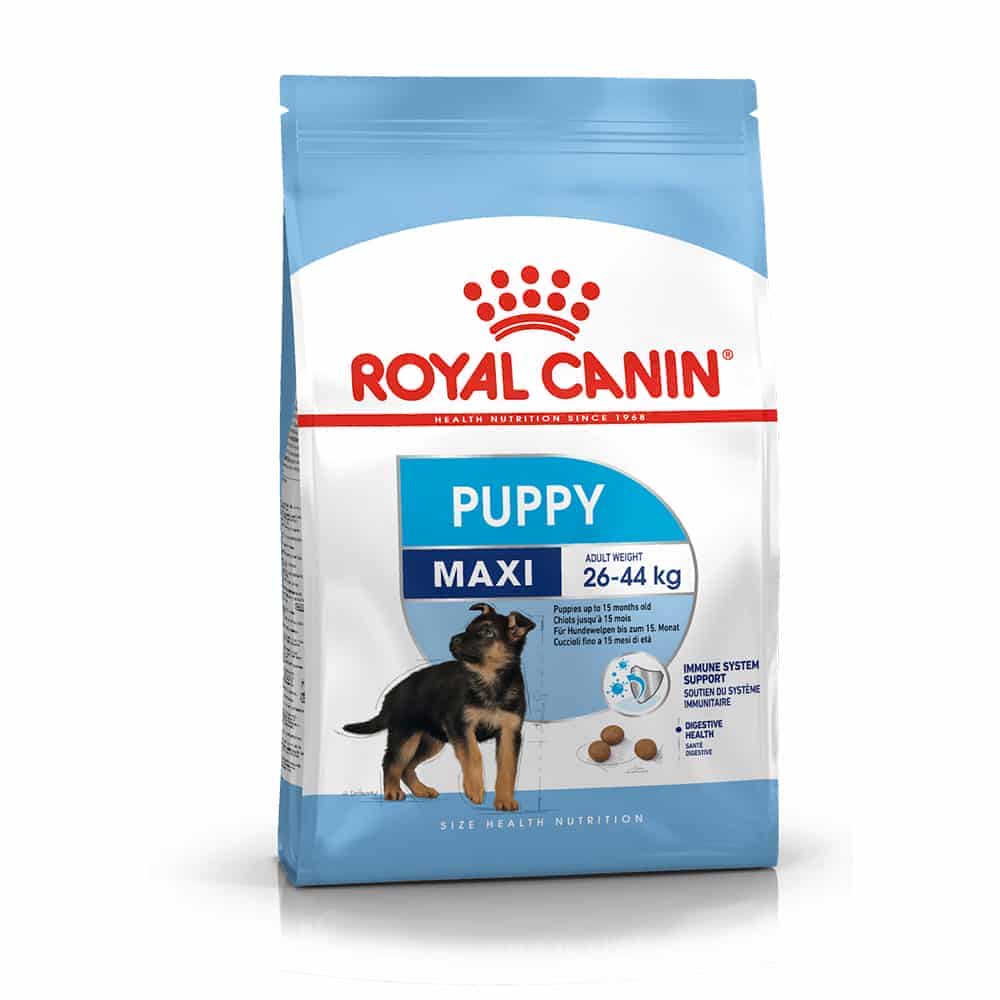غذای خشک توله سگ رویال کنین مدل Maxi Puppy نژاد بزرگ | 15 کیلوگرم
