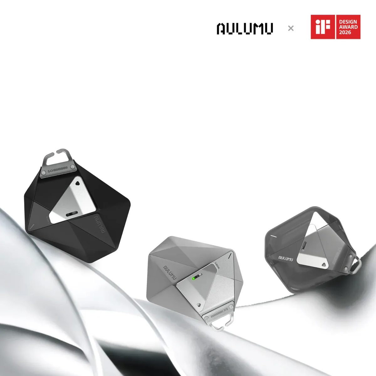 کاور کیس ایرپادز پرو 3 اپل Aulumu A39 Geometric — تصویر ۳