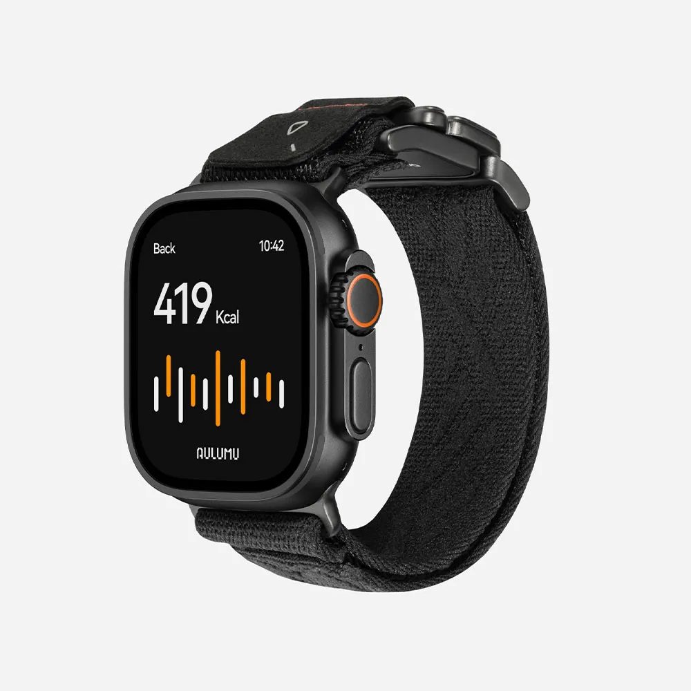 بند ساعت اپل AULUMU C03 Titanium Mag Buckle