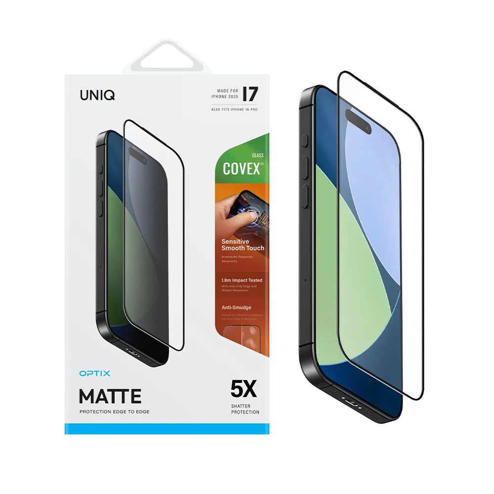 محافظ صفحه گیمینگ یونیک UNIQ Optix Matte iPhone 17