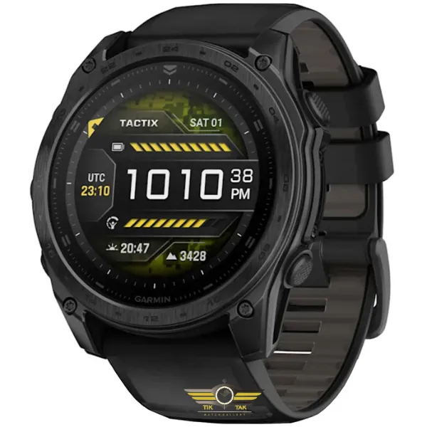 ساعت گارمین tactix 8 – 47 mm AMOLED sapphire | گالری ساعت تیک تاک - نمایندگی محبوب ترین برند های ساعت جهان در ایران