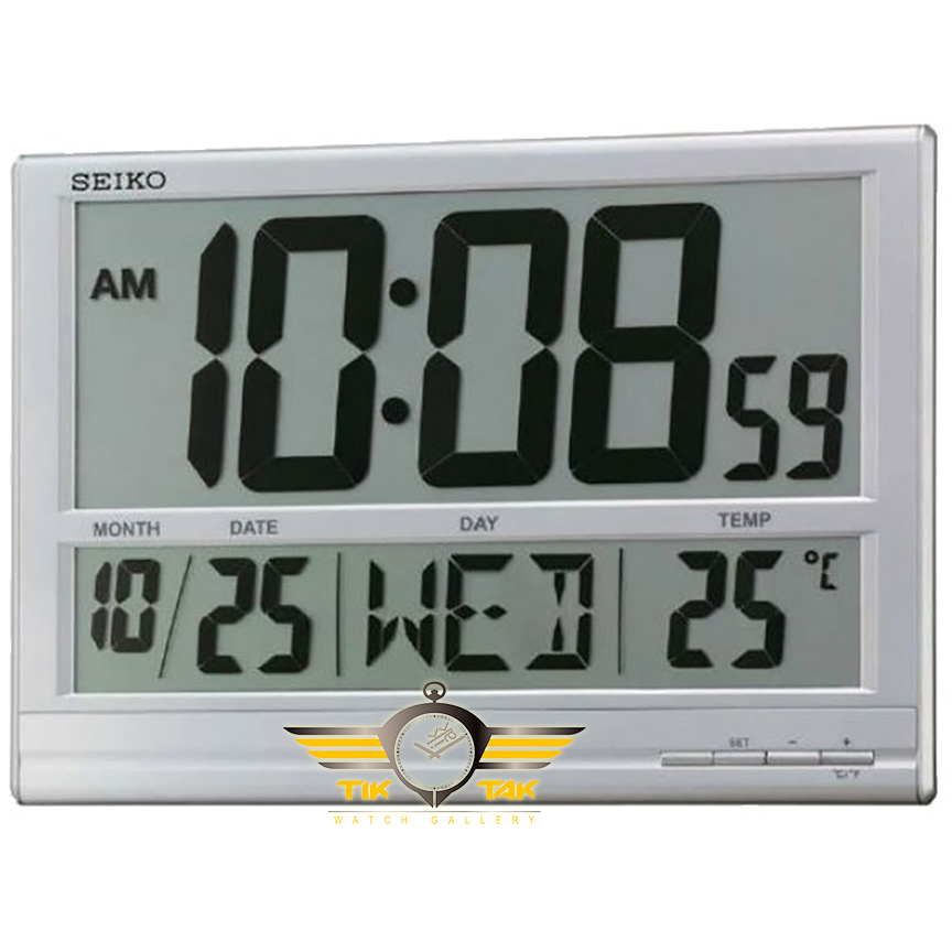 QHL056SN مدل ساعت دیواری سیکو ساعت ال سی دار سیکو دماسنج دار
