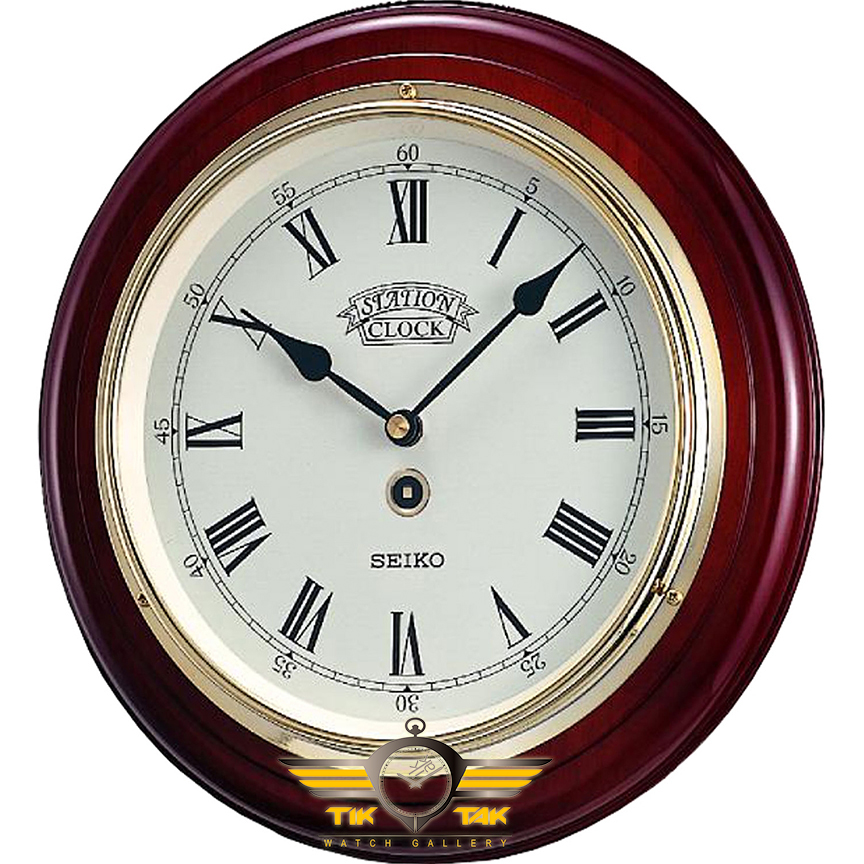 QXA144B مدل ساعت سیکو ساعت دیواری سیکو ساعت قاب چوبی سیکو ساعت SEIKO