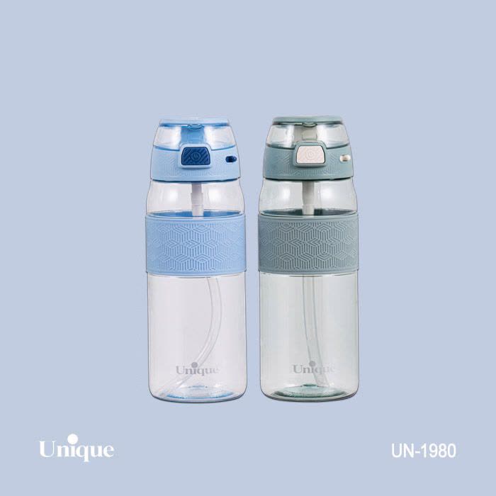 بطری آب پلاستیکی 800 میل یونیک مدل UN-1980 — تصویر ۲