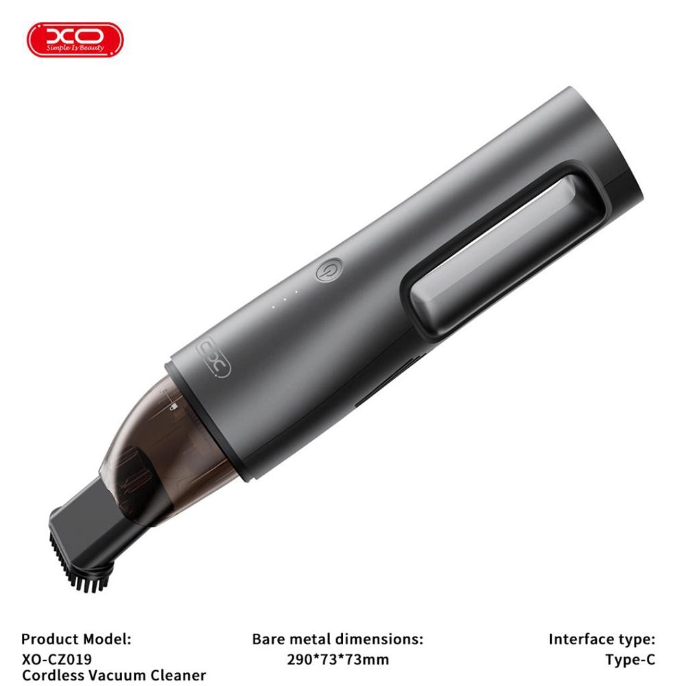جارو شارژی خودرو و خانه XO CZ019 5000mAh — تصویر ۶