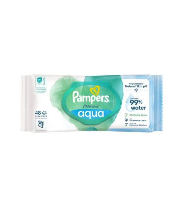 دستمال مرطوب مدل آکوا پمپرز Pampers