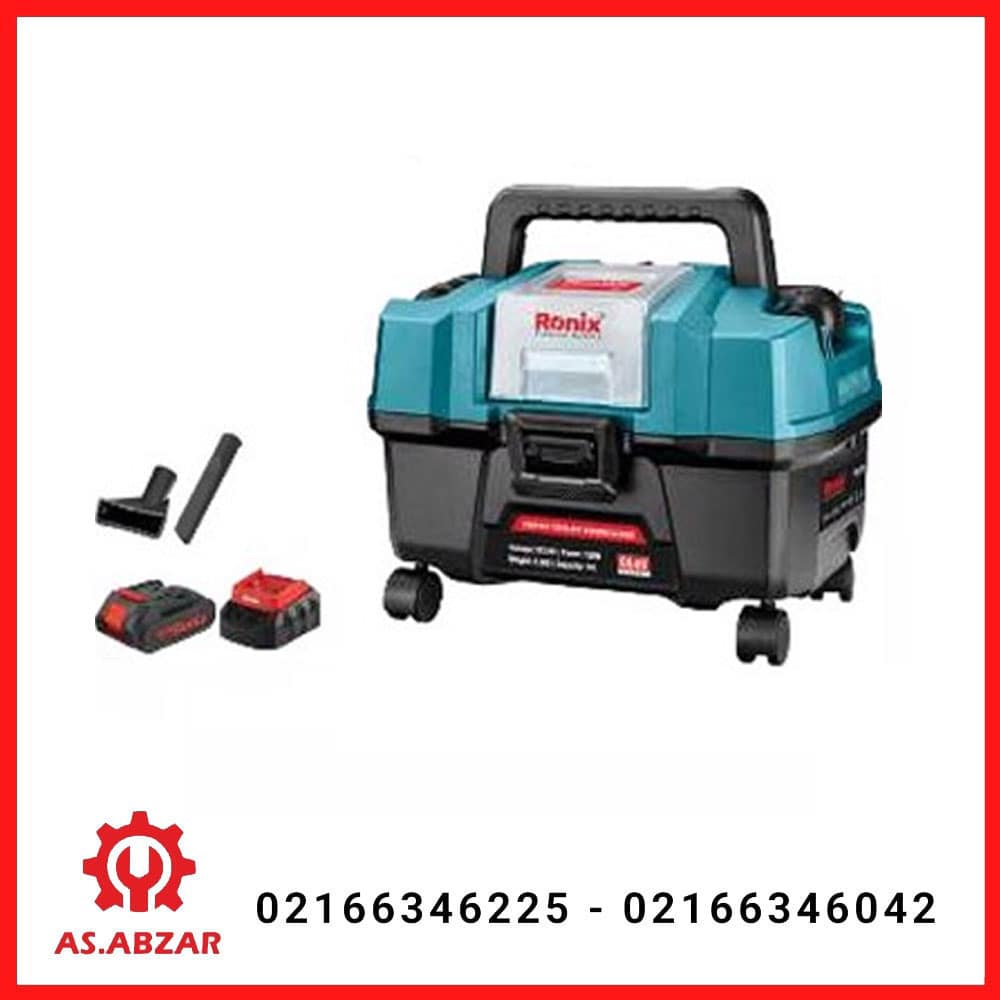 جارو شارژی 10 لیتری رونیکس مدل 8640