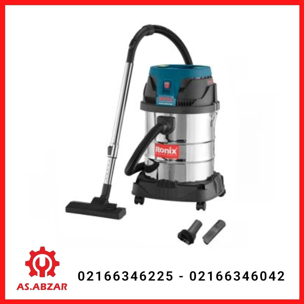 جارو برقی 30 لیتری 1400 وات رونیکس مدل 1231