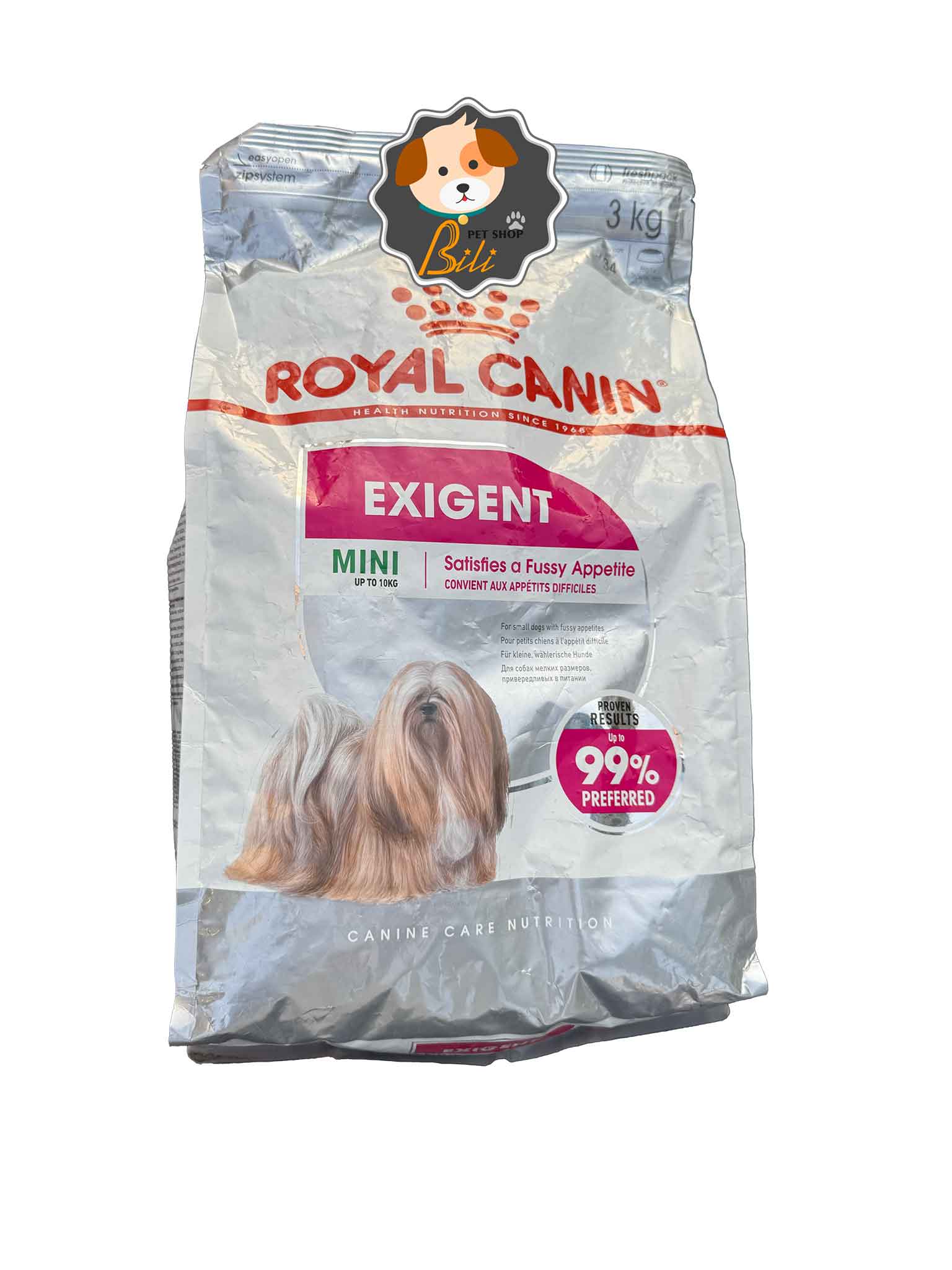 غذای خشک سگ رویال کنین مینی اگزیجنت ۳ کیلویی ـ ROYAL CANIN MINI EXIGENT 3 KG
