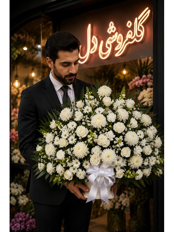 سبد گل E84B08