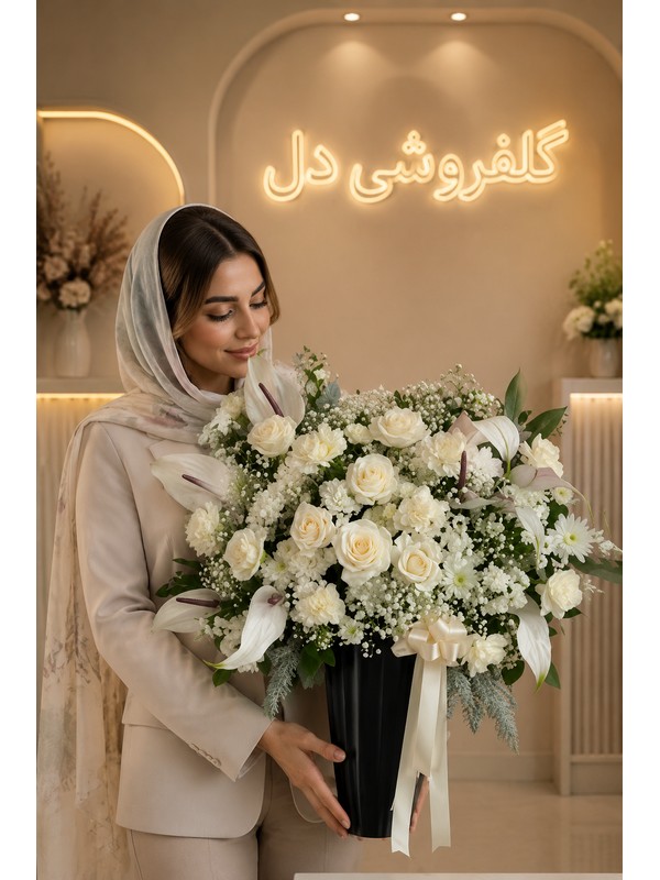 سبد گل افتتاحیه 38D412