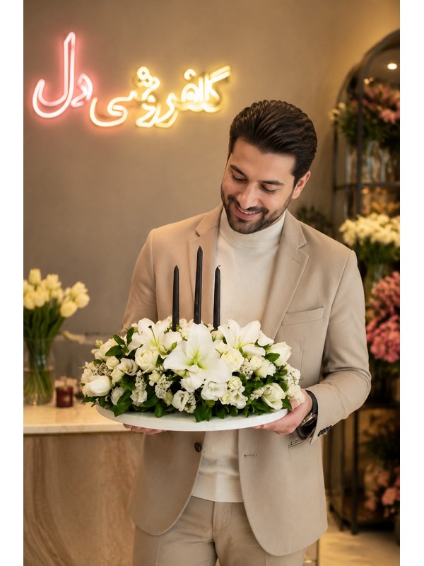 سبد گل افتتاحیه 4CEACB