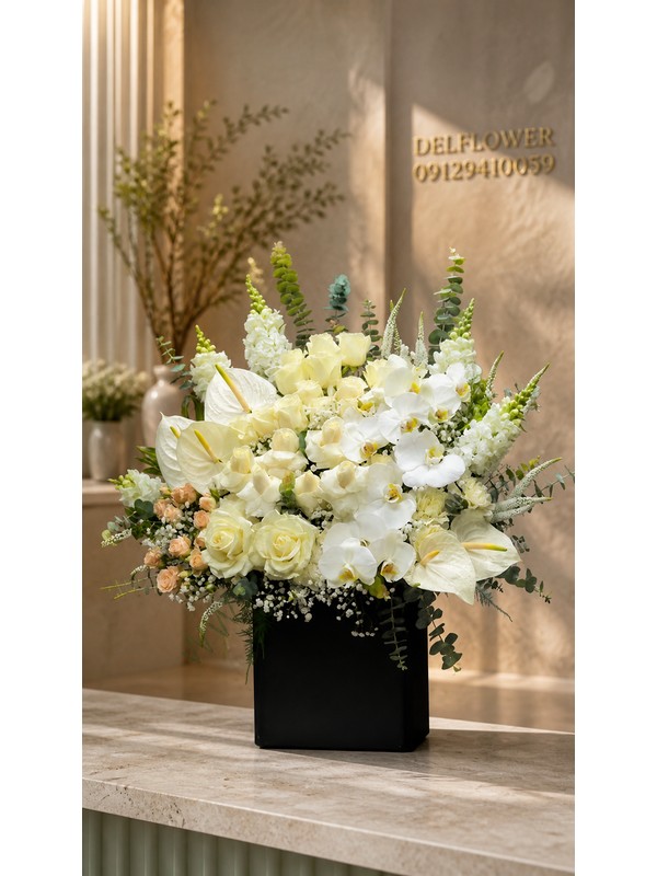 سبد گل آنتوریوم 158E50