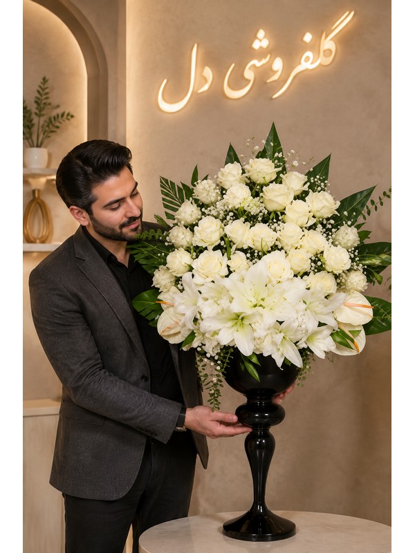 سبد گل سالگرد C8D055