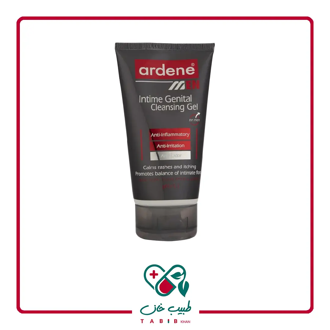 ژل بهداشتی آقایان آردن/Intime Genital Cleansing Gel For Men Ardene — تصویر ۲