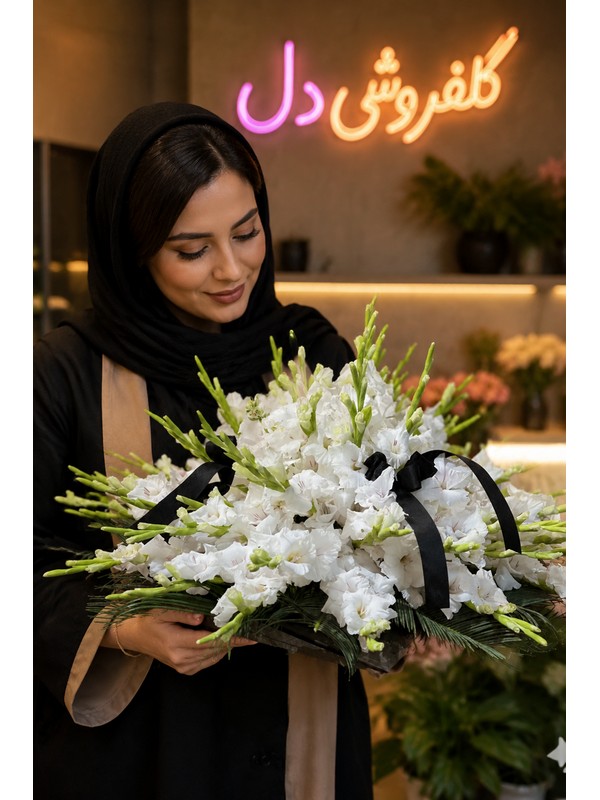 سبد گل تسلیت 2A042E