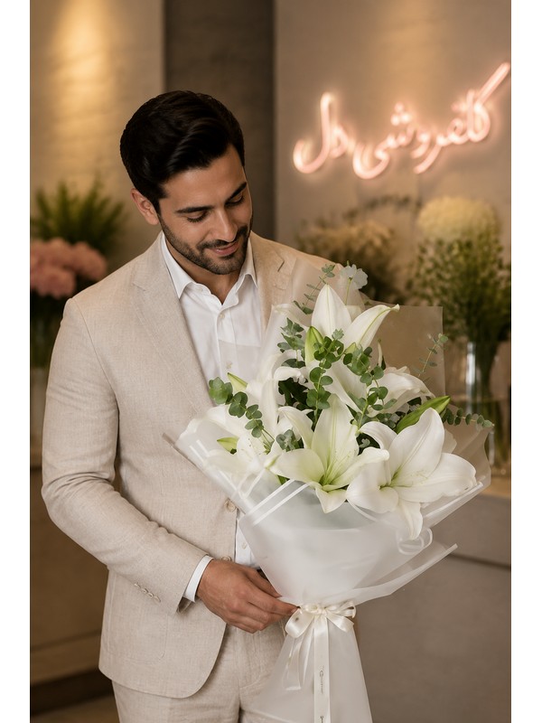 سبد گل تسلیت 4656E9