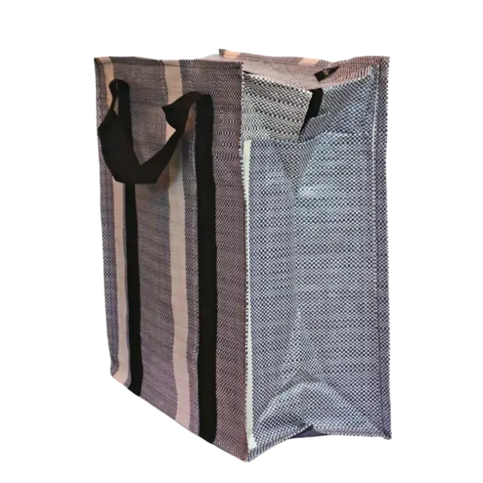 ساک گونی بسیارضخیم (لمینه فشرده)سرزیپ فلزی طول75 عرض 40 ارتفاع 105 تضمینی چلسی — تصویر ۲