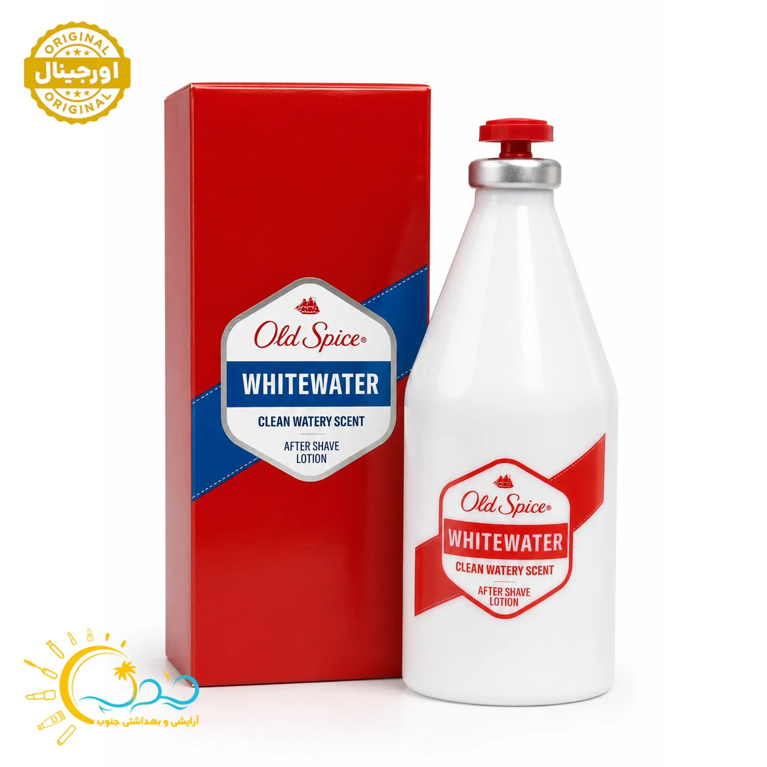 افترشیو اولد اسپایس وایت واتر Whitewater حجم 100 میل