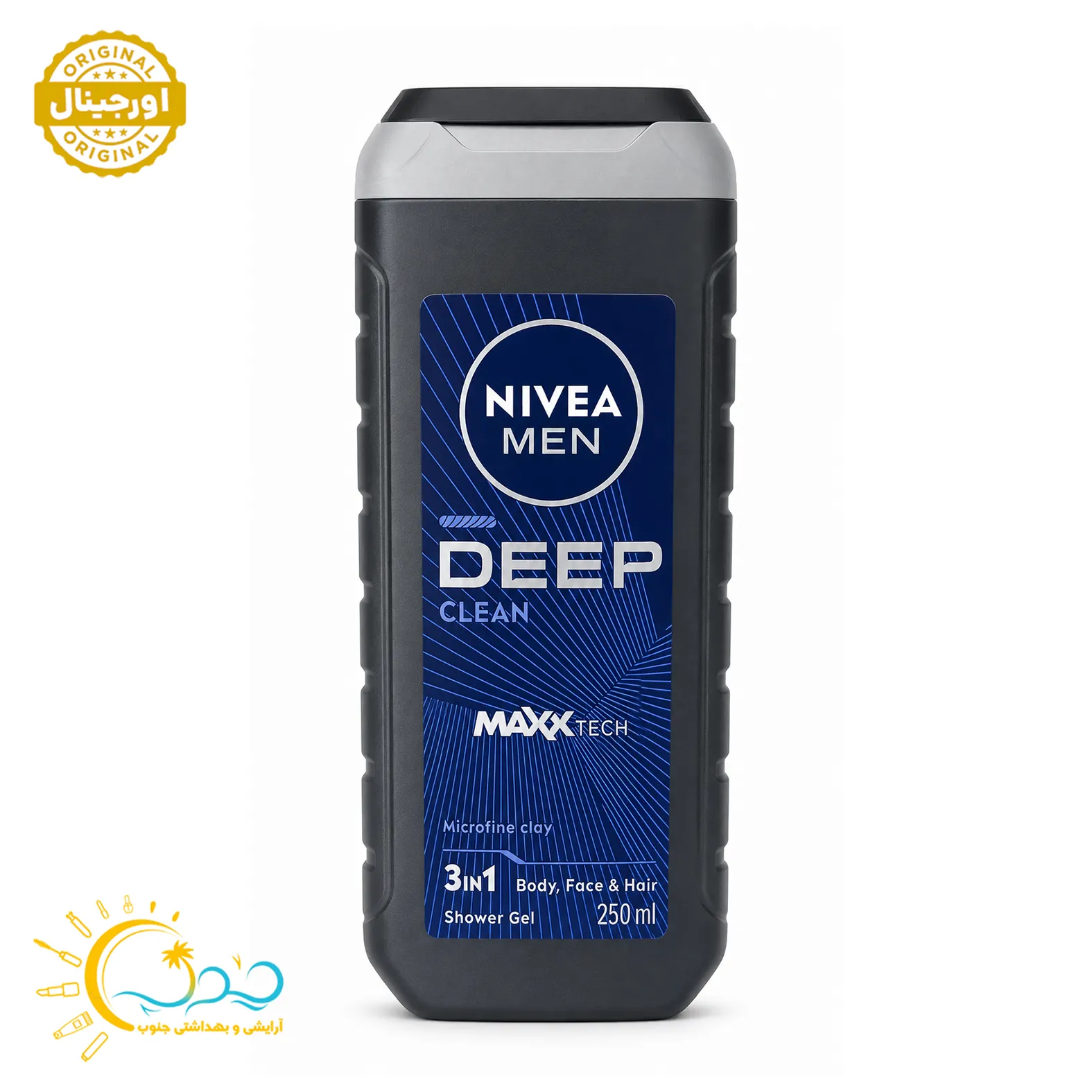 شامپو نیوا سر و بدن دیپ DEEP حجم 250 میل