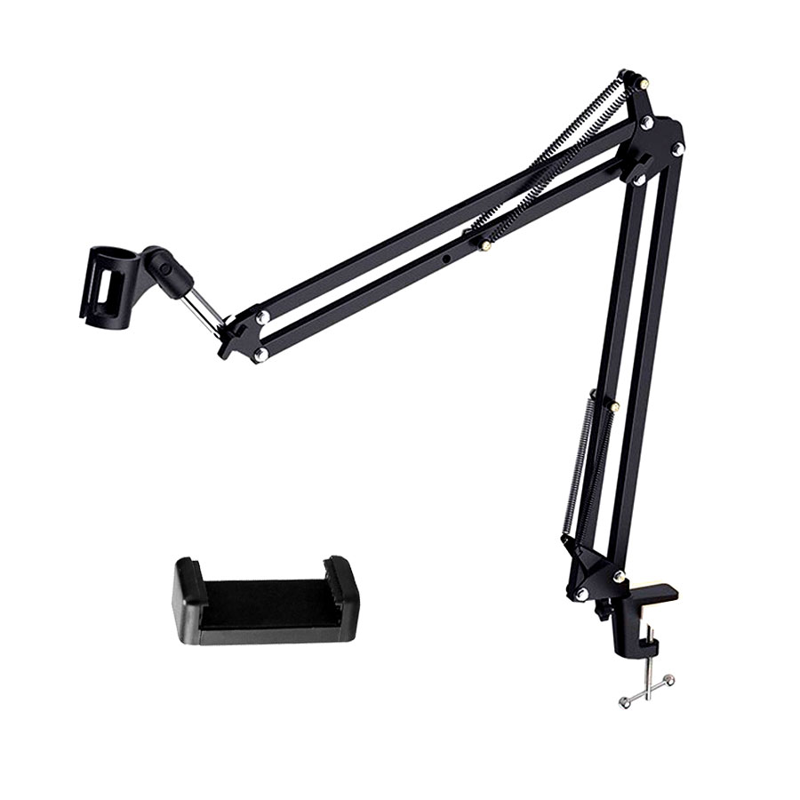 پایه نگهدارنده فنری موبایل و میکروفون Microphone & Mobile Stand