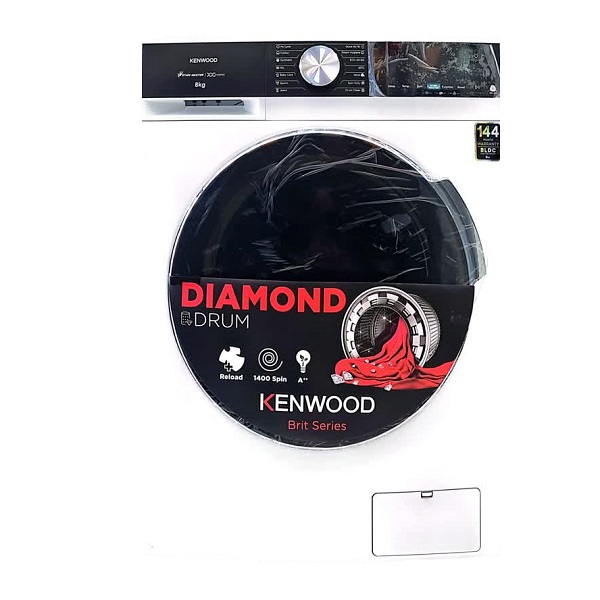 ماشین لباسشویی 8 کیلویی کنوود مدل KW-6841 — تصویر ۵