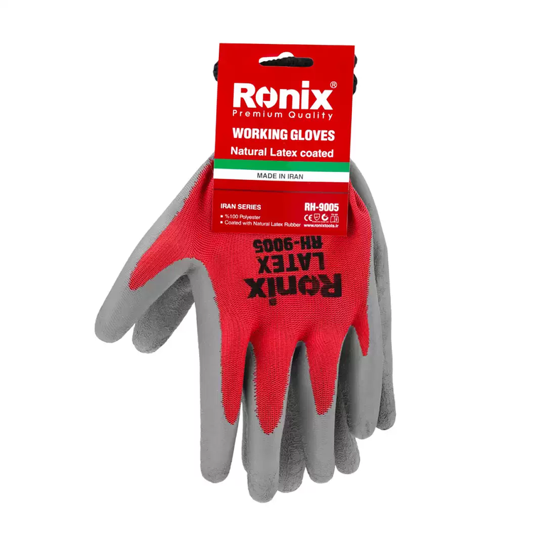 دستکش ایمنی ساختمانی و برقکاری رونیکس مدل RH-9005