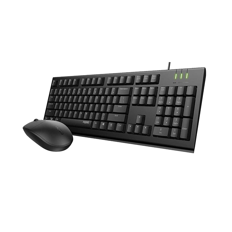 کیبورد و ماوس با سیم x125s pro در بازار شبکه — تصویر ۲