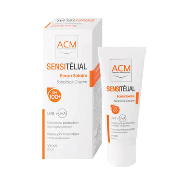 ای سی ام سن سی تلیال کرم ضد آفتاب SPF 100 (در دو نوع رنگی و بدون رنگ) — تصویر ۳