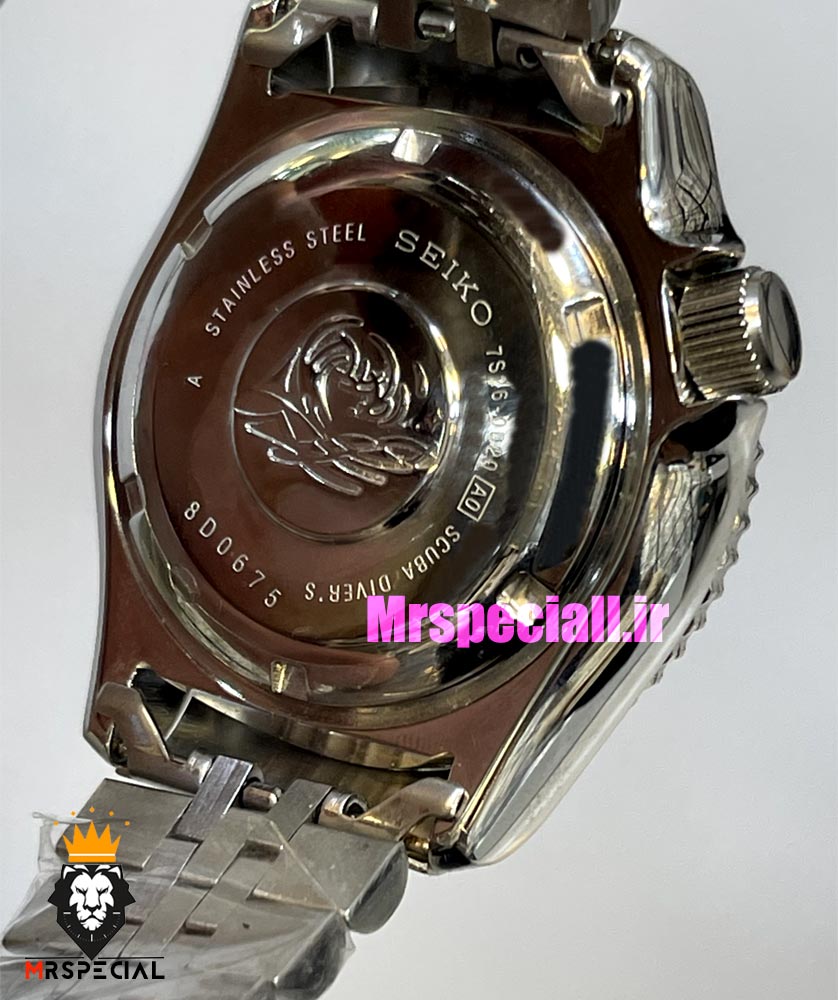 ساعت سیکو 5 مردانه اتوماتیک استیل صفحه زرد 021394 SEIKO — تصویر ۶