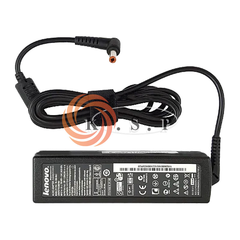آداپتور لپ تاپ لنوو 5.5X2.5 Adaptor Lenovo 20V 3.25A Long