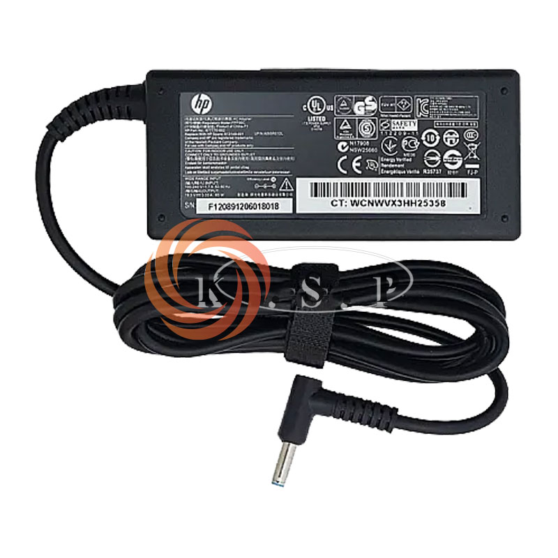 آداپتور لپ تاپ اچ پی Adaptor HP 19.5V 3.33A سر آبی (4.5X3.0)