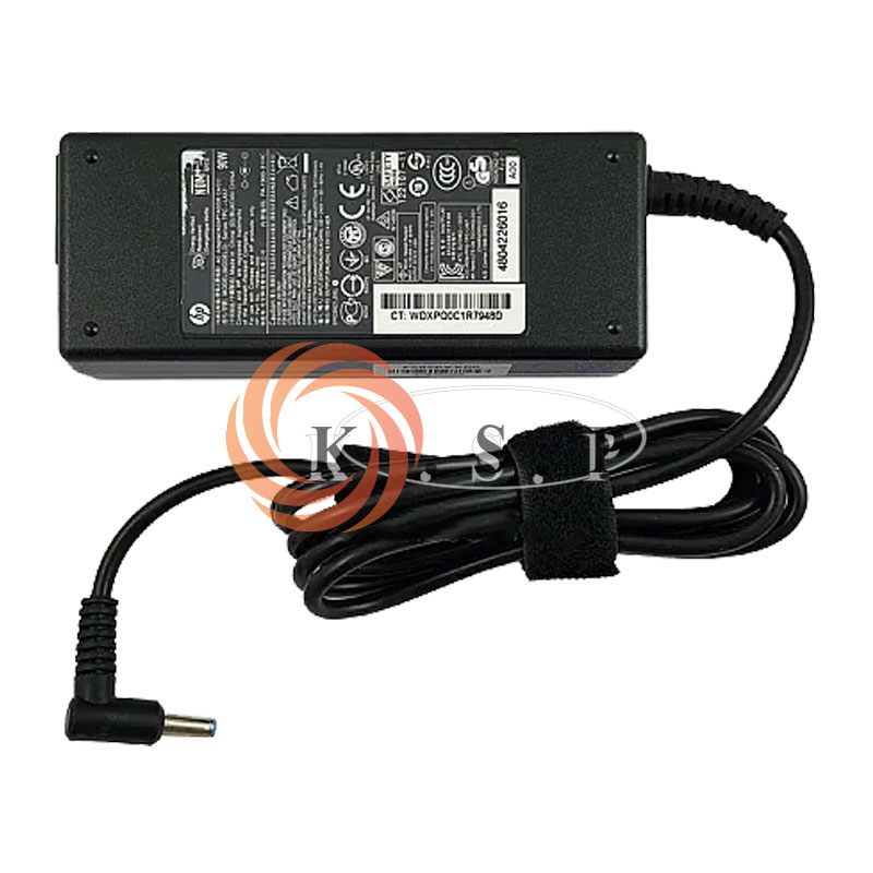 آداپتور لپ تاپ اچ پی Adaptor HP 19.5V 4.62A سر آبی 4.5X3.0