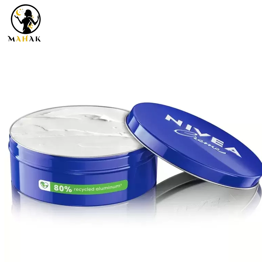 کرم مرطوب کننده قوطی فلزی نیوا آبی nivea cream — تصویر ۵
