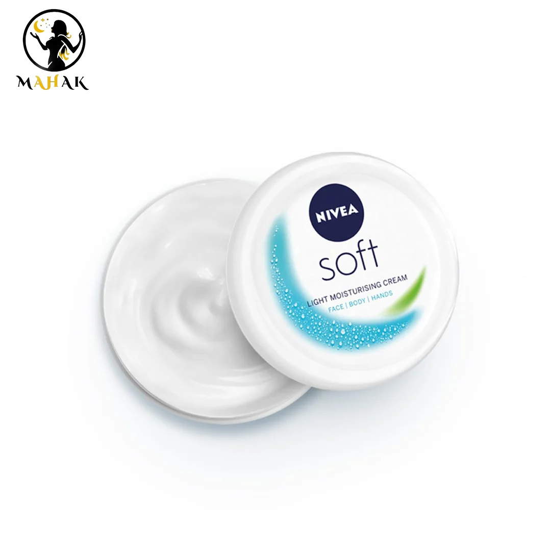 کرم مرطوب کننده کاسه ای نیوا سافت Nivea Soft Cream — تصویر ۳