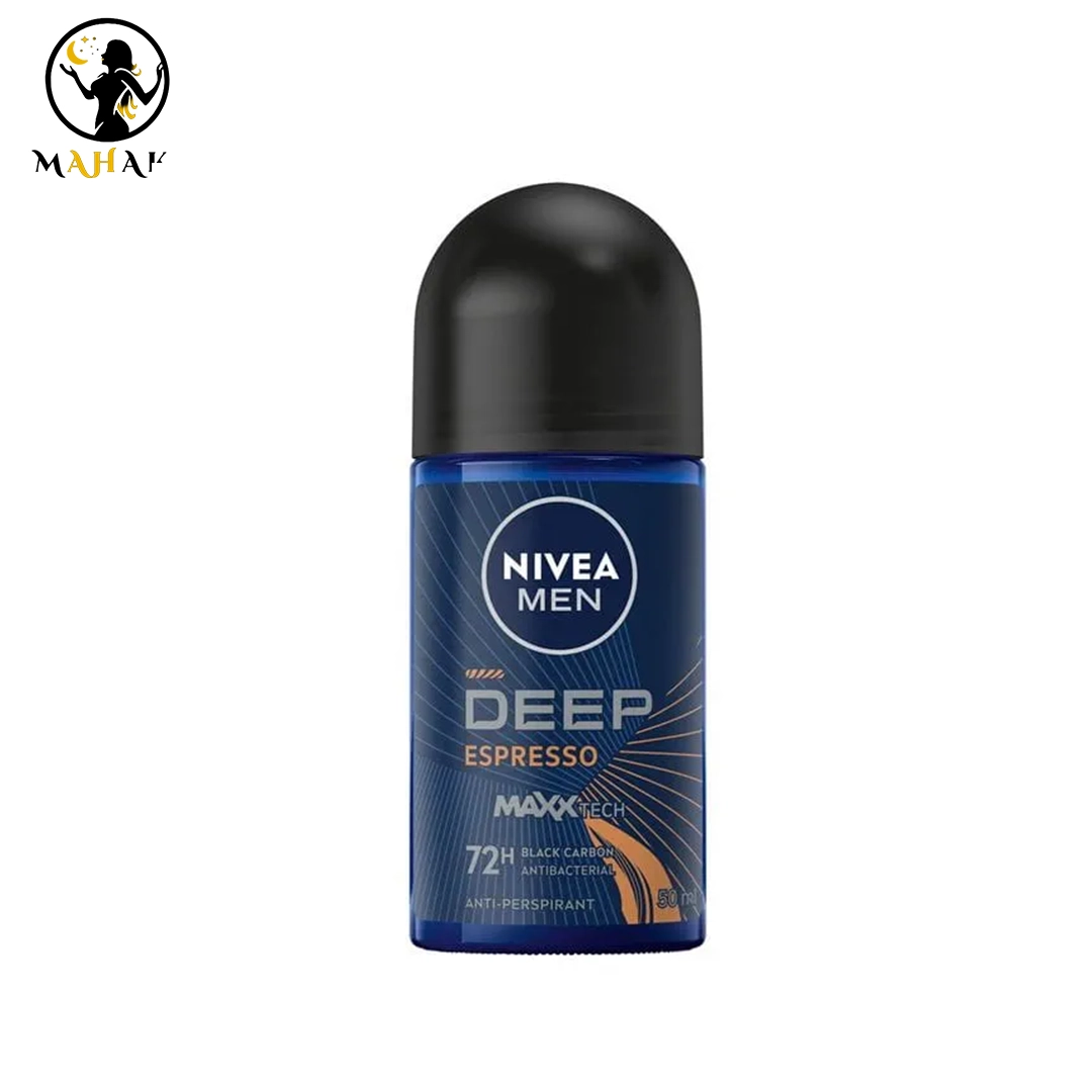 مام رول ضد تعریق مردانه نیوا Nivea مدل دیپ قهوه Deep Spresso