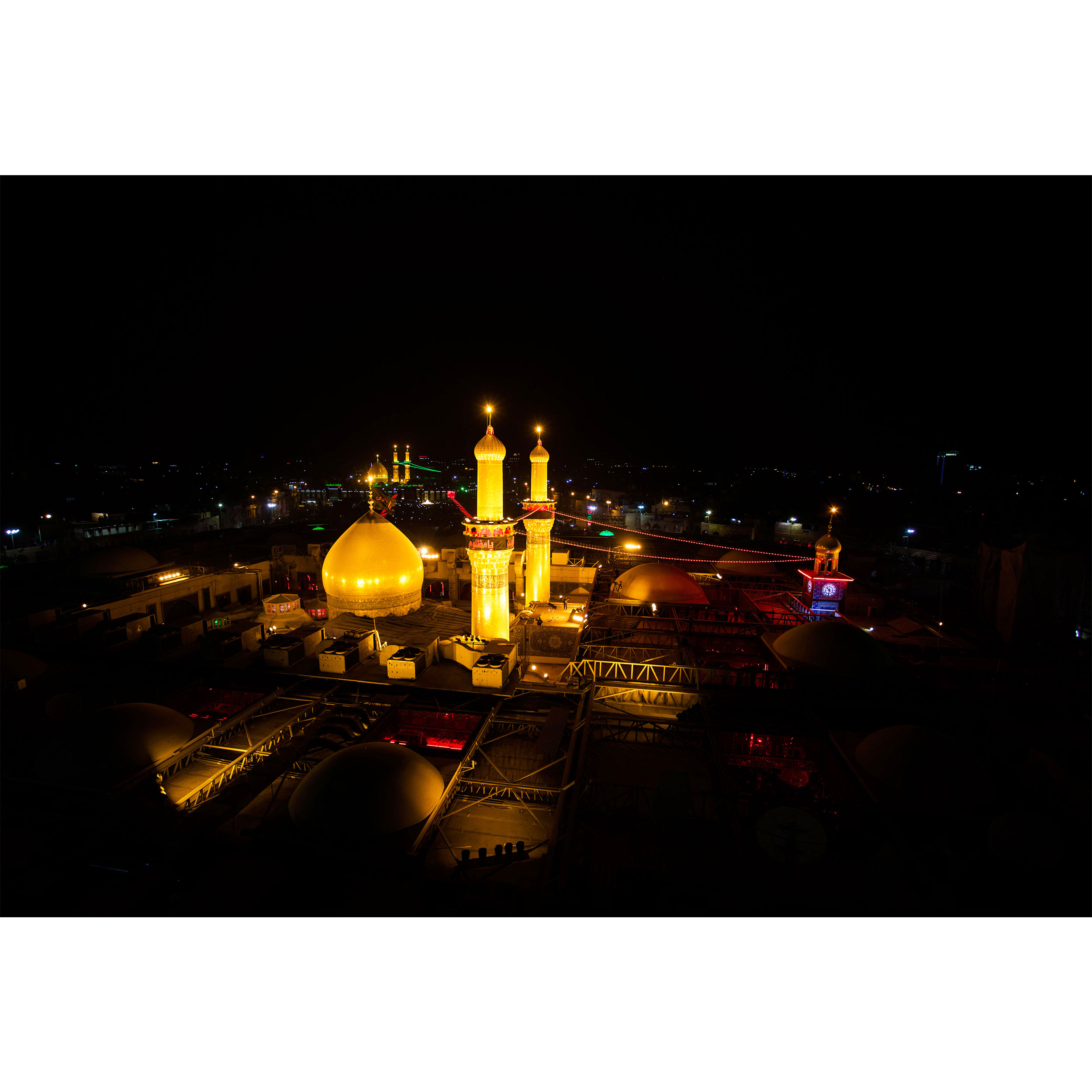 تابلو شاسی طرح حرم امام حسین مدل T2404 — تصویر ۲