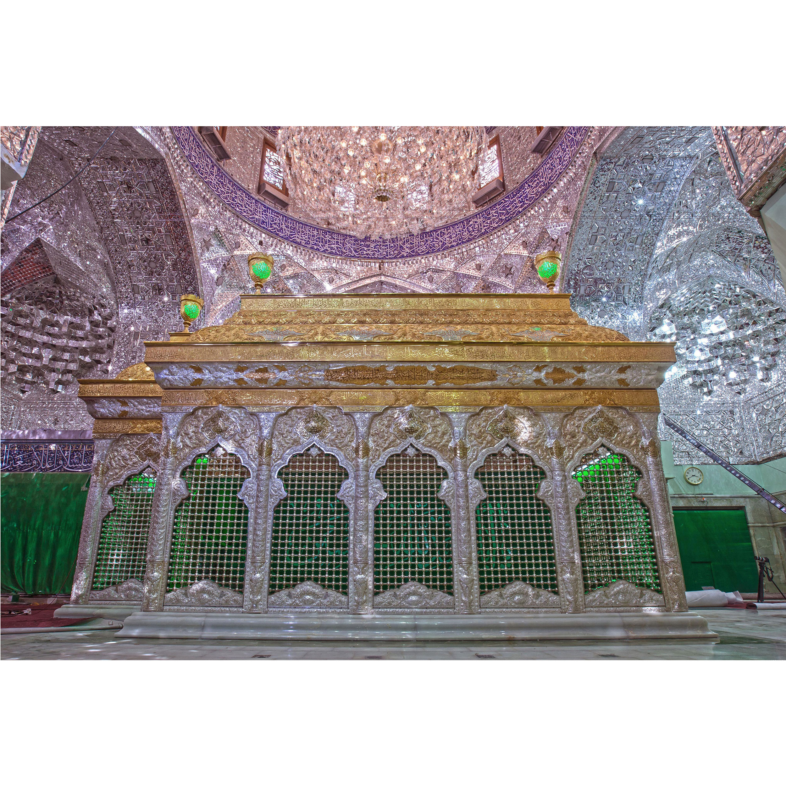 تابلو شاسی ضریح حرم امام حسین مدل T2431 — تصویر ۴