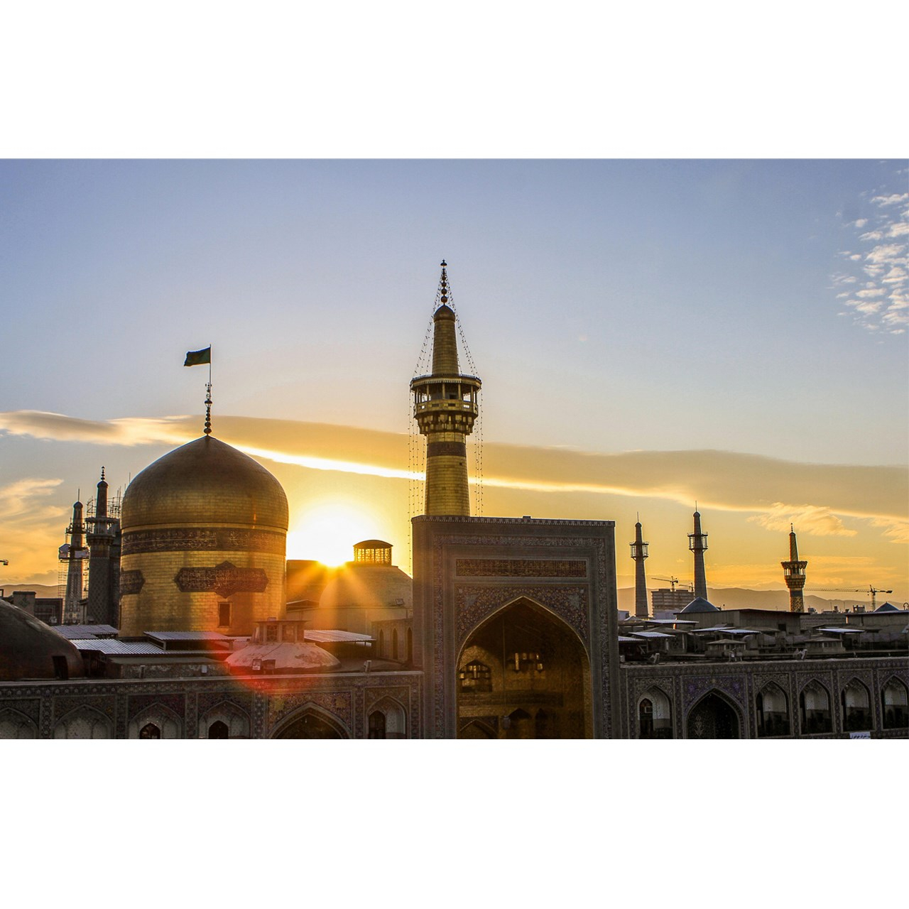 تابلو شاسی طرح حرم امام رضا — تصویر ۲