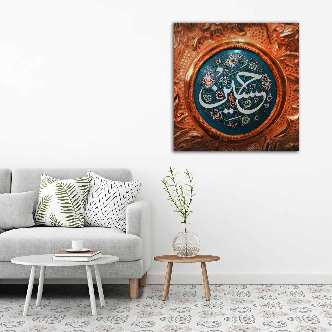 تابلو شاسی مدل ولادت امام حسین (ع) کد 4 — تصویر ۳