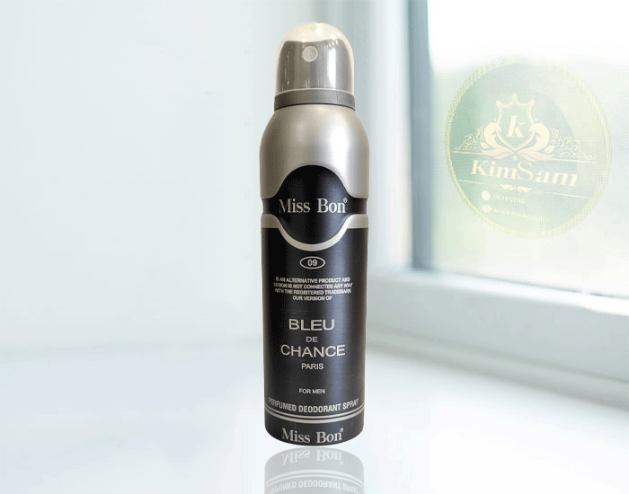 اسپری بدن میس بن مدل Blue chanel(بلو چنل)حجم200میل